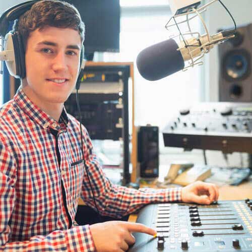 Radio Lyngdal studio